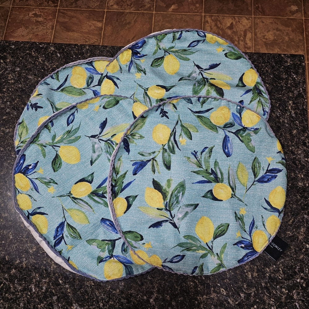 Cynthia Rowley Lemon Placemats